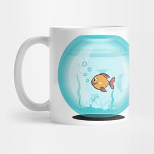 A Happy Goldfish Mug